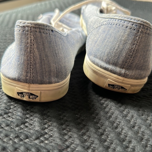 Vans blue chambray with white laces - Picture 5 of 6